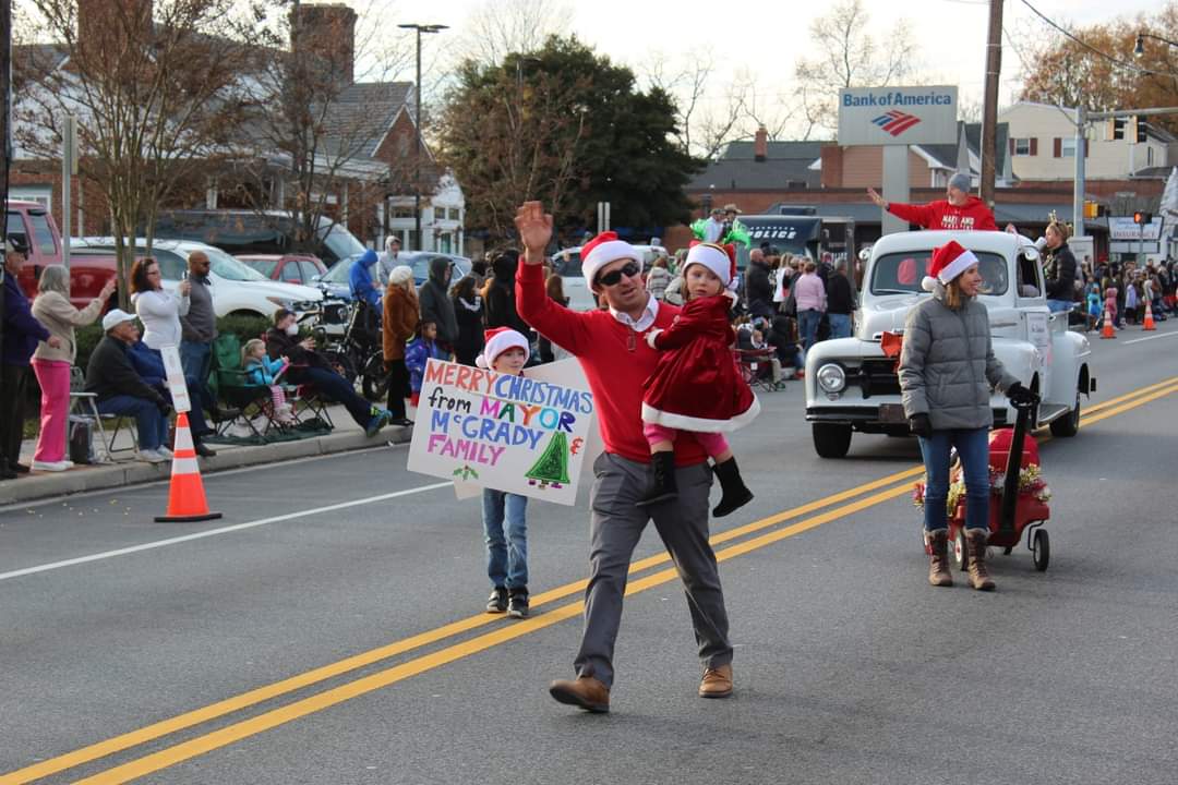 Image of Christmas Street Parade in Aberdeen, Maryland